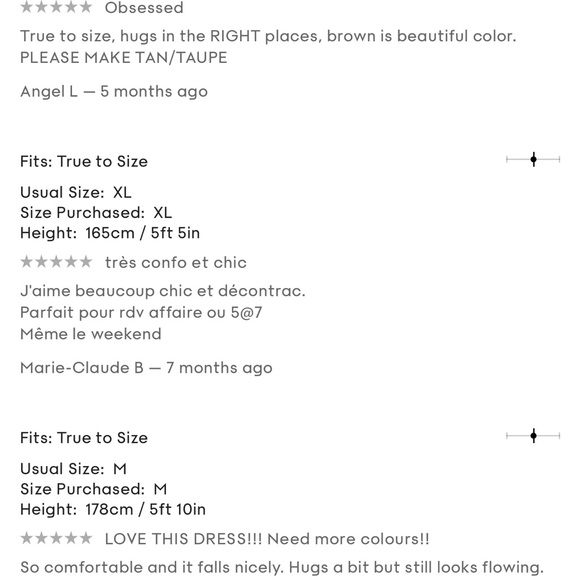 WILFRED Dress (In Tan) - Picture 5 of 6